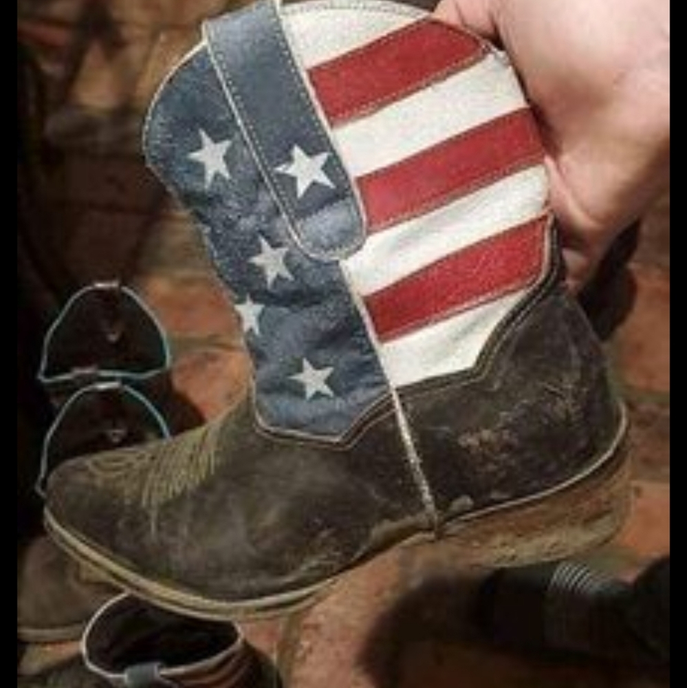Womens Roper RWB boots - Picture 2 of 2